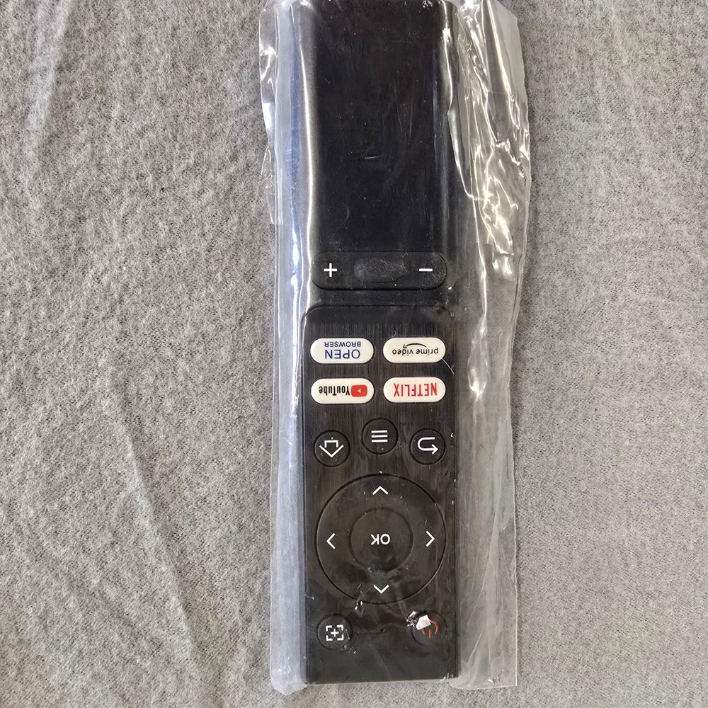Smart TV Remote Control Netflix YouTube Prime Video Black Replacement